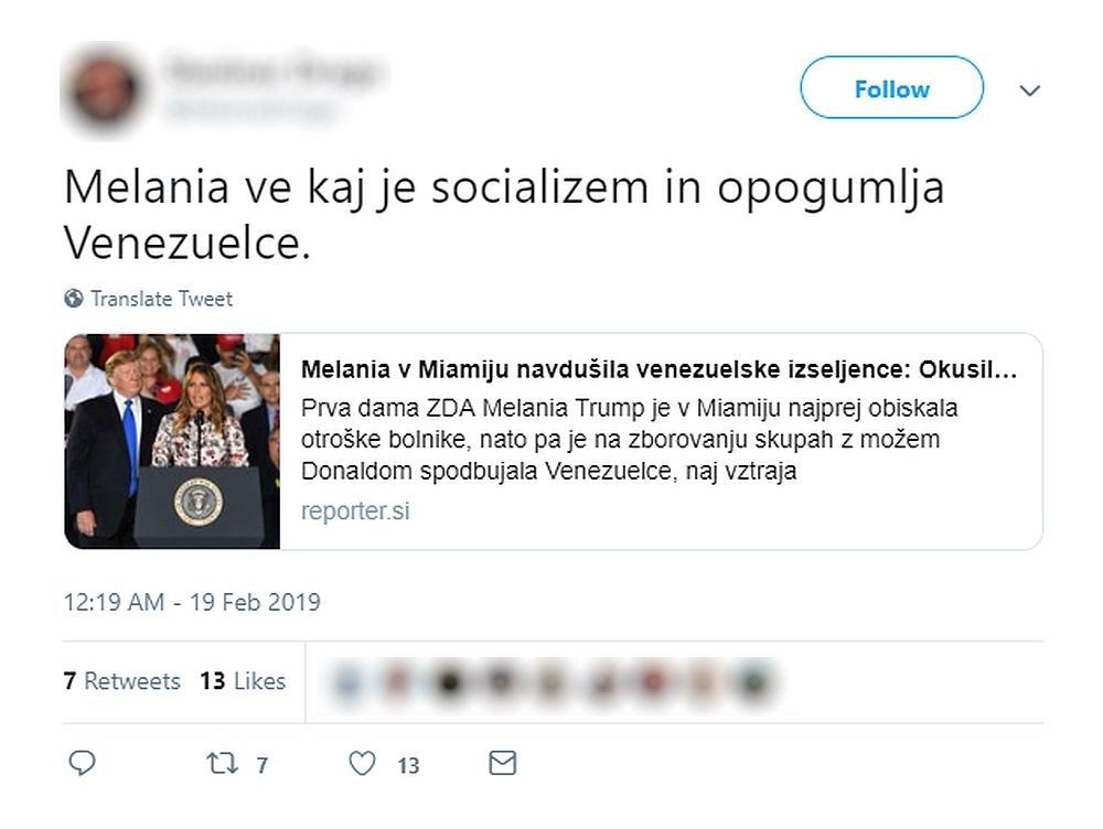 twitter melania ve kaj je socializem.jpg