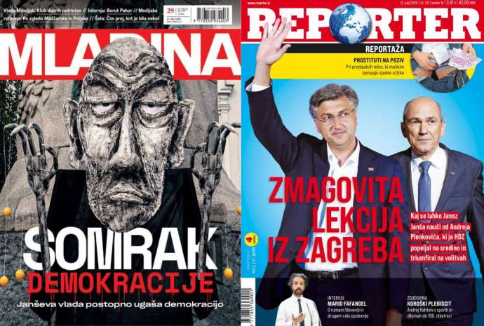 What Mladina &amp; Reporter Are Saying This Week: Early Election vs Hungarian Scenario