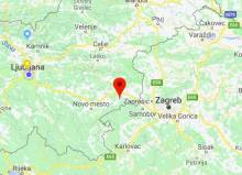 The location of Podbočje