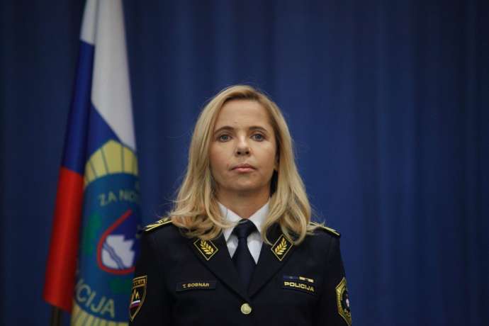 Slovenian Police Commissioner Tatjana Bobnar 