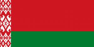 The flag of Belarus