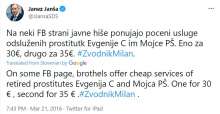 Janša Faces Retrial in “Washed-up Prostitutes” Defamation Case