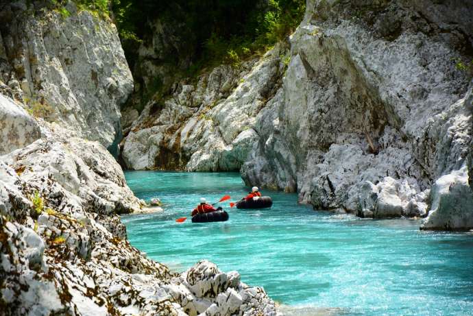 Enjoying Soča