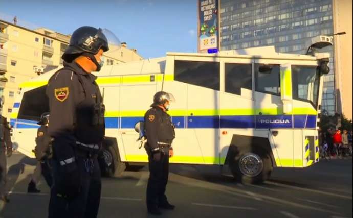 Another Anti-COVID Measures Protest in Ljubljana (Video)