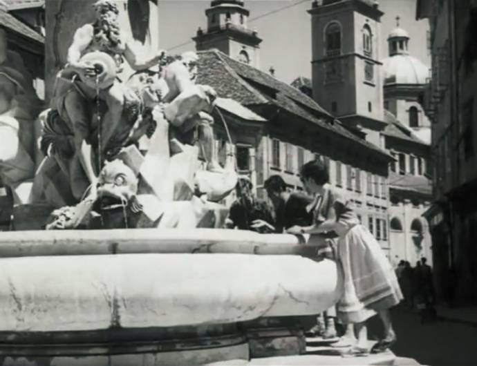 Slovenia on Film: Vesna - Ljubljana in 1953 (Full Video)