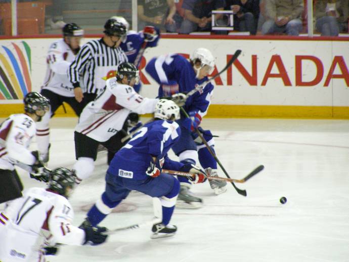 Latvia vs. Slovenia 2008 Wold Championship