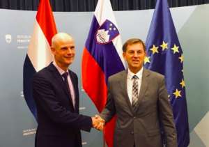 Stef Blok and Miro Cerar