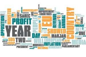 Word cloud of the summary, with Slovenia, Slovenian, April, May and euro removed