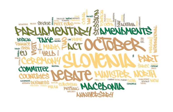 Next Week in Slovenia: 7 - 13 October, 2019