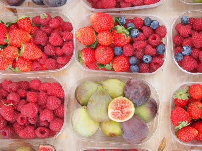 Fruit in Ljubljana market