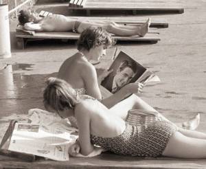 Detail of a picture taken on Maribor Island, 1960