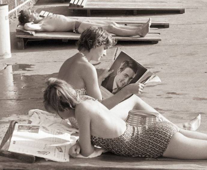 Detail of a picture taken on Maribor Island, 1960