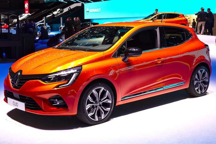 A Renault Clio, the best-selling model in Slovenia