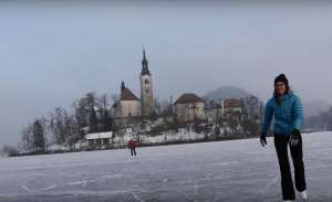 Frozen Lake Bled