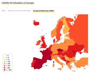 Slovenia Relaxes Travel Restrictions, But Parts of Austria, Hungary on Red List
