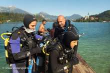 See Bled from a new perspective, and get certified to dive all over the world