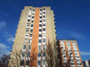 Two apartment blocks in central Ljubljana