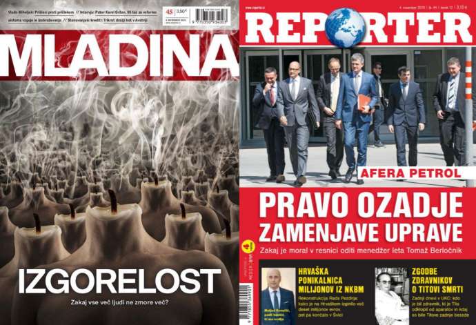 What Mladina &amp; Reporter Are Saying This Week: The Left vs Petrol Resignation