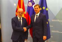 Talat Xhaferi and Dr Miro Cerar, the Slovenian Foreign Minister