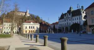 Ljubljana is empty