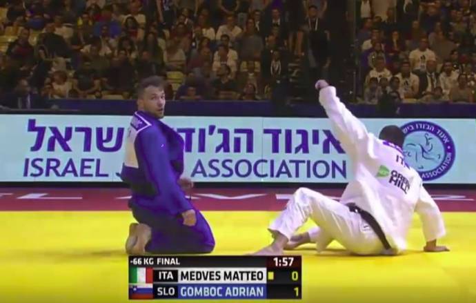 Gomboc Wins Gold at European Judo Championship (Videos)