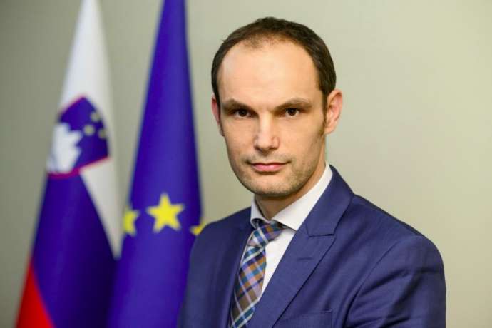 Slovenian Foreign Minister Anže Logar