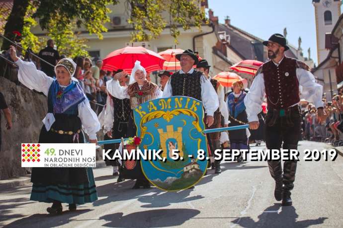 Kamnik’s Days of National Costumes &amp; Clothing Heritage Returns, 5 - 8 September, 2019