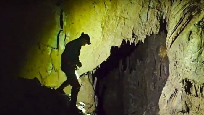 Italian Caver Rescued from “Bat Cave”