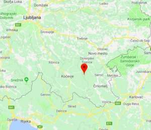 Kočevski Rog on the map