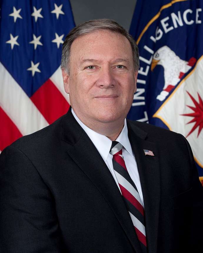 US State Secretary Mike Pompeo 