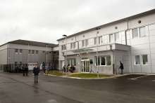 Ilirska Bistrica police station on the day it opened