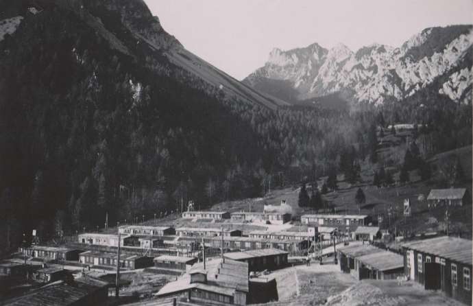 The camp during wartime
