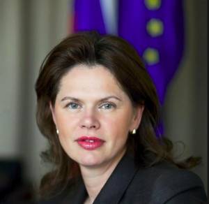Infrastructure Minister Alenka Bratušek 
