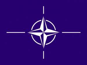 The NATO flag