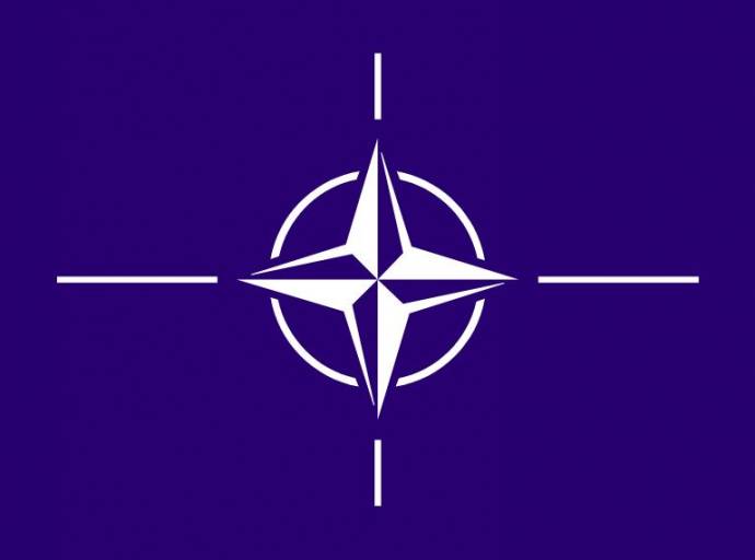 The NATO flag