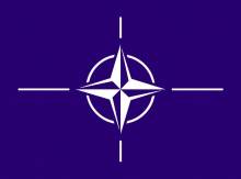 The NATO flag