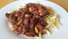 Slovenian Recipe of the Week: Chicken Stew With Dried Fruits & Nuts