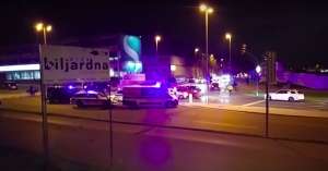 The crash on Dunajska Street