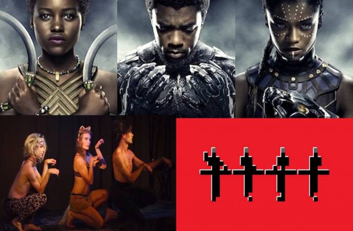 Clockwise from the top: Black Panther, Kraftwerk and Image Snatchers