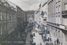 Ljubljana promenade, Cankarjeva St.