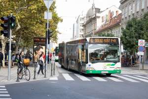 A bus on Slovenska cesta, Ljubljana