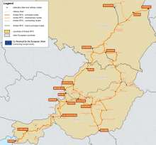 The route followed