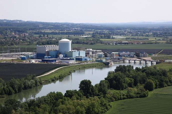 Slovenia&#039;s nuclear plant in Krško