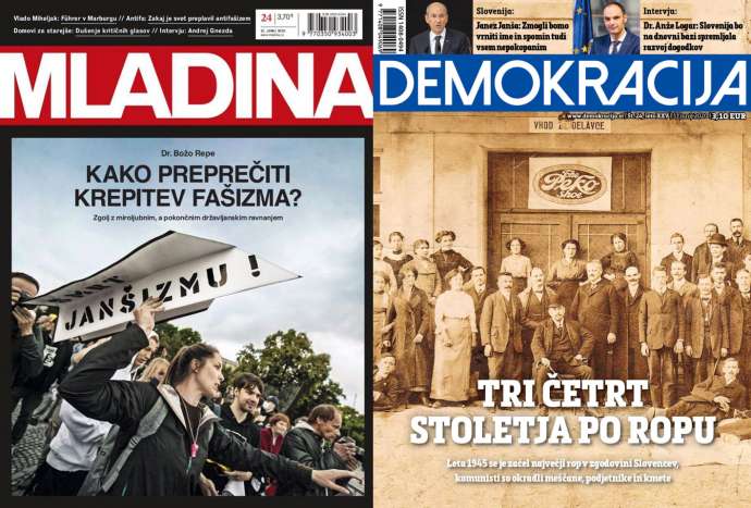 What Mladina &amp; Demokracija Are Saying This Week: Army on Border vs Protests in US, Slovenia