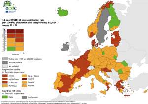 Current map for data up to 3 June, 2021