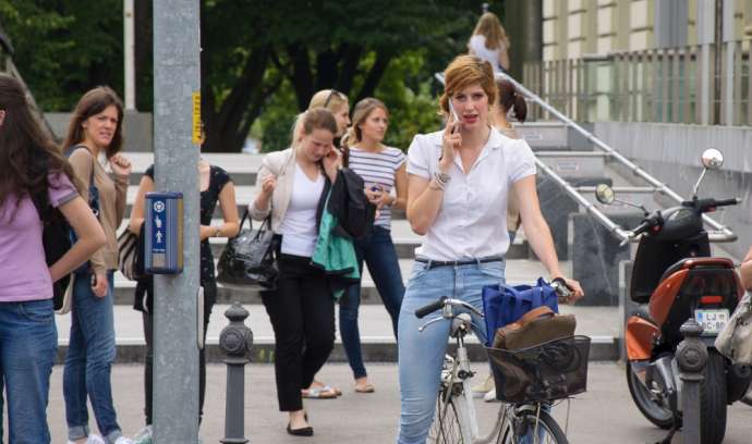 Students in Ljubljana