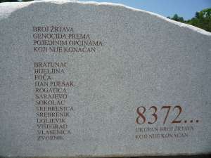 Srebrenica memorial