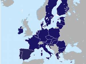The current 27 members of the EU, although note the UK is still in transition, so not yet a 3rd country