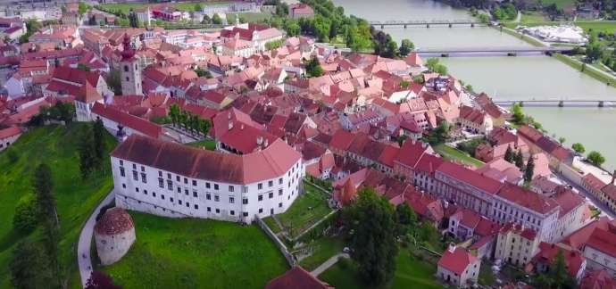 Ptuj from the Air