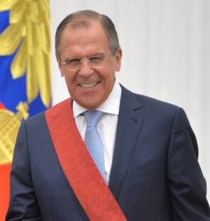 Mr Lavrov in 2015